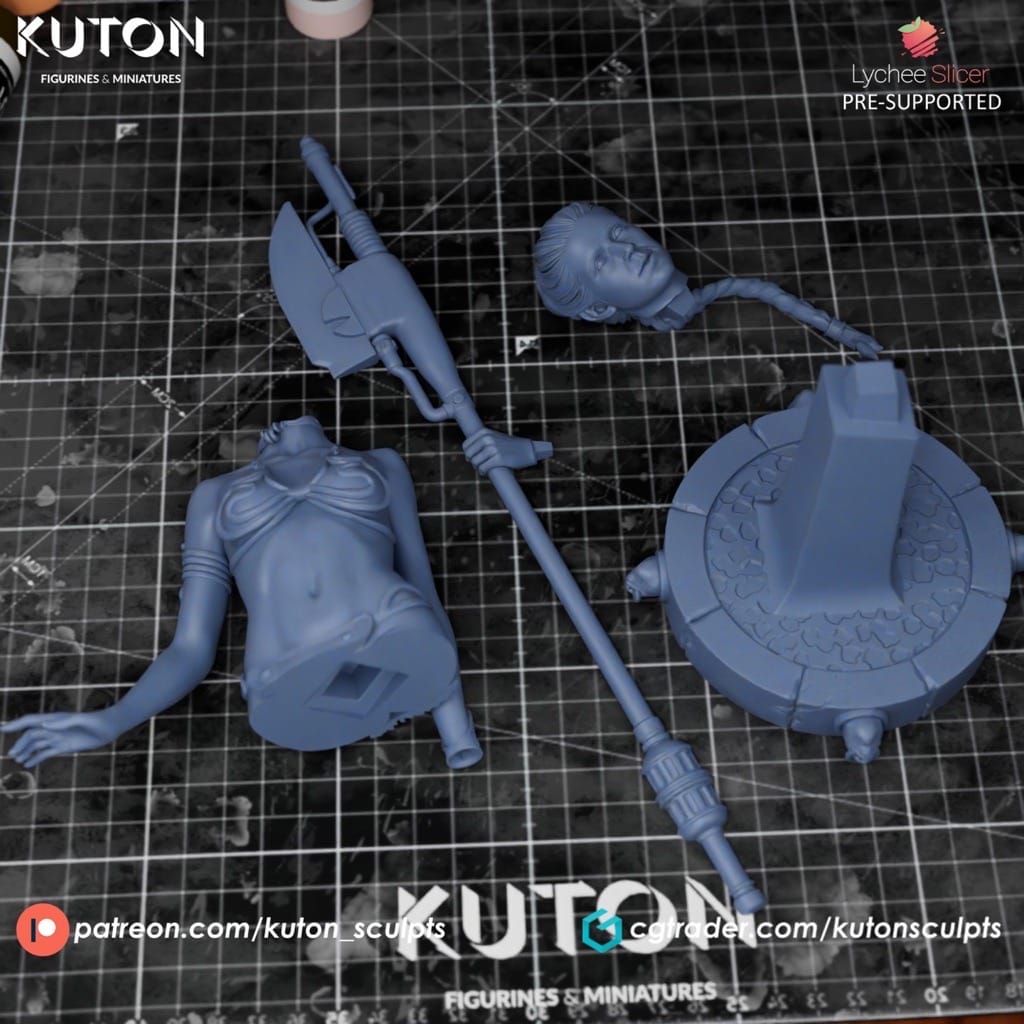 P站图纸印象馆 KUTON 星球大战 莉亚公主 KUTON 星球大战 莉亚公主