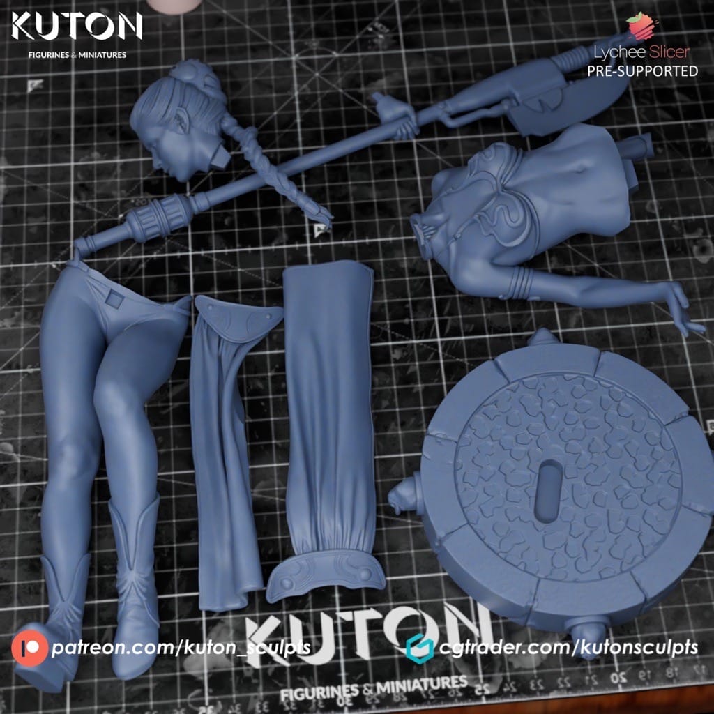 P站图纸印象馆 KUTON 星球大战 莉亚公主 KUTON 星球大战 莉亚公主