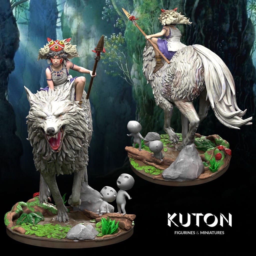 P站图纸印象馆 KUTON 幽灵公主 珊 KUTON 幽灵公主 珊