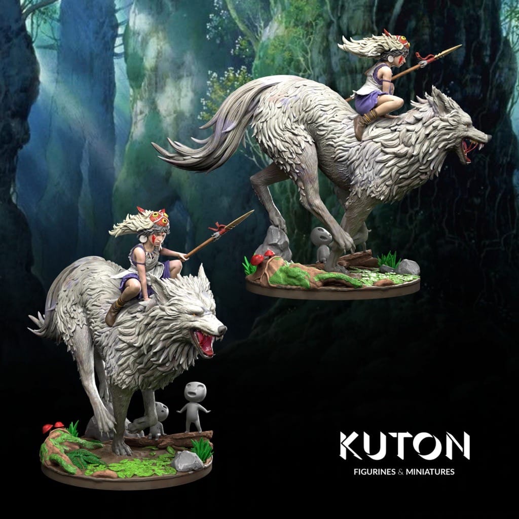 P站图纸印象馆 KUTON 幽灵公主 珊 KUTON 幽灵公主 珊