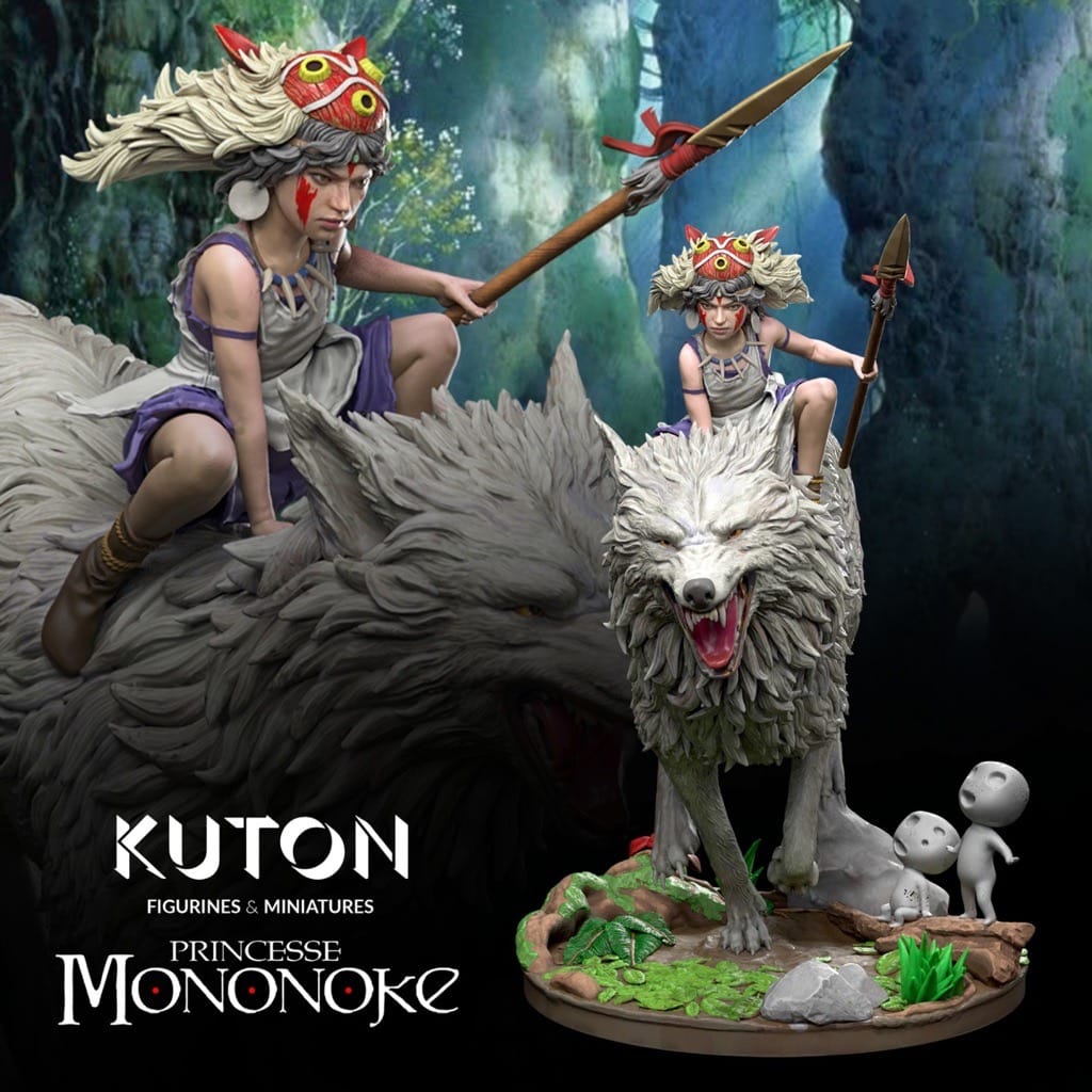 P站图纸印象馆 KUTON 幽灵公主 珊 KUTON 幽灵公主 珊
