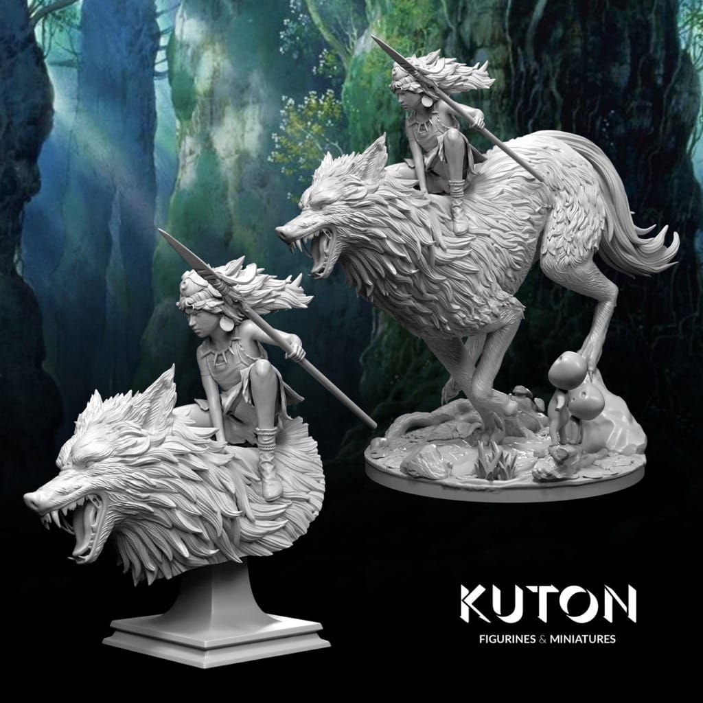 P站图纸印象馆 KUTON 幽灵公主 珊 KUTON 幽灵公主 珊