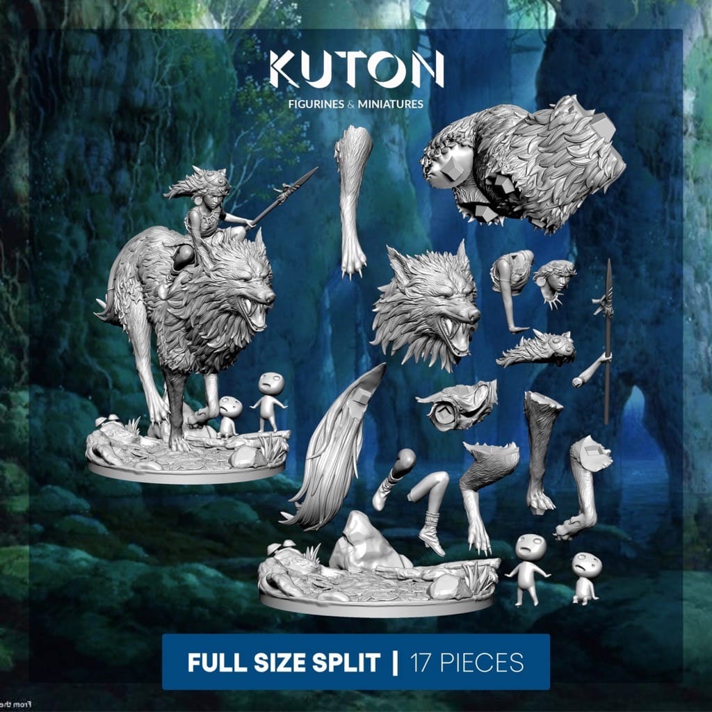 P站图纸印象馆 KUTON 幽灵公主 珊 KUTON 幽灵公主 珊