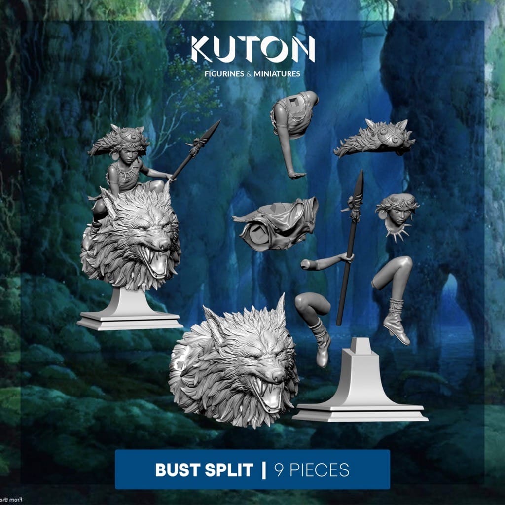 P站图纸印象馆 KUTON 幽灵公主 珊 KUTON 幽灵公主 珊