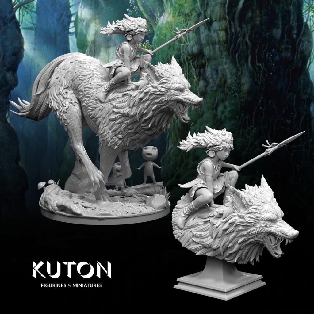 P站图纸印象馆 KUTON 幽灵公主 珊 KUTON 幽灵公主 珊