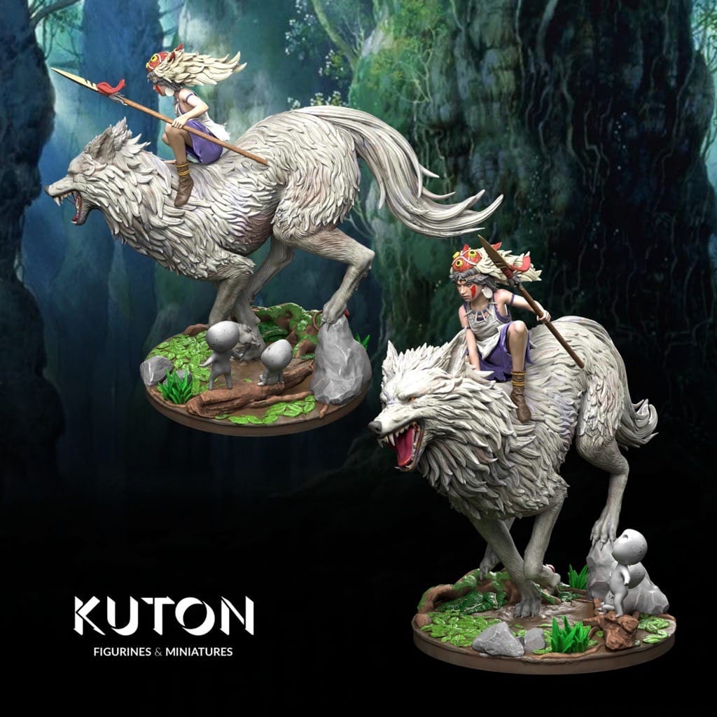 P站图纸印象馆 KUTON 幽灵公主 珊 KUTON 幽灵公主 珊