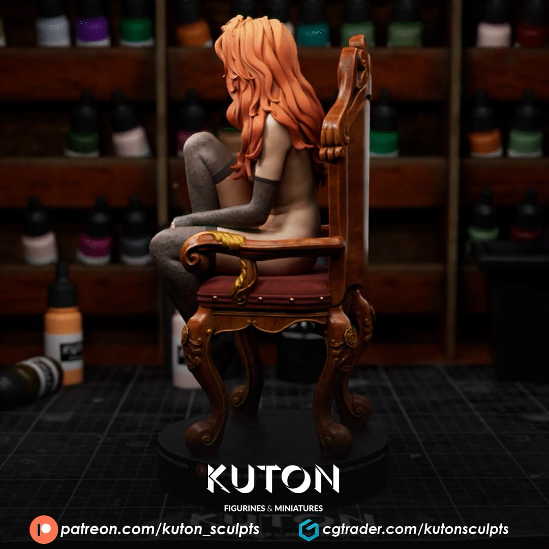 P站图纸印象馆 KUTON 红发Vekna KUTON 红发Vekna