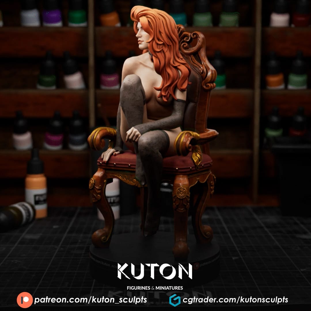 P站图纸印象馆 KUTON 红发Vekna KUTON 红发Vekna