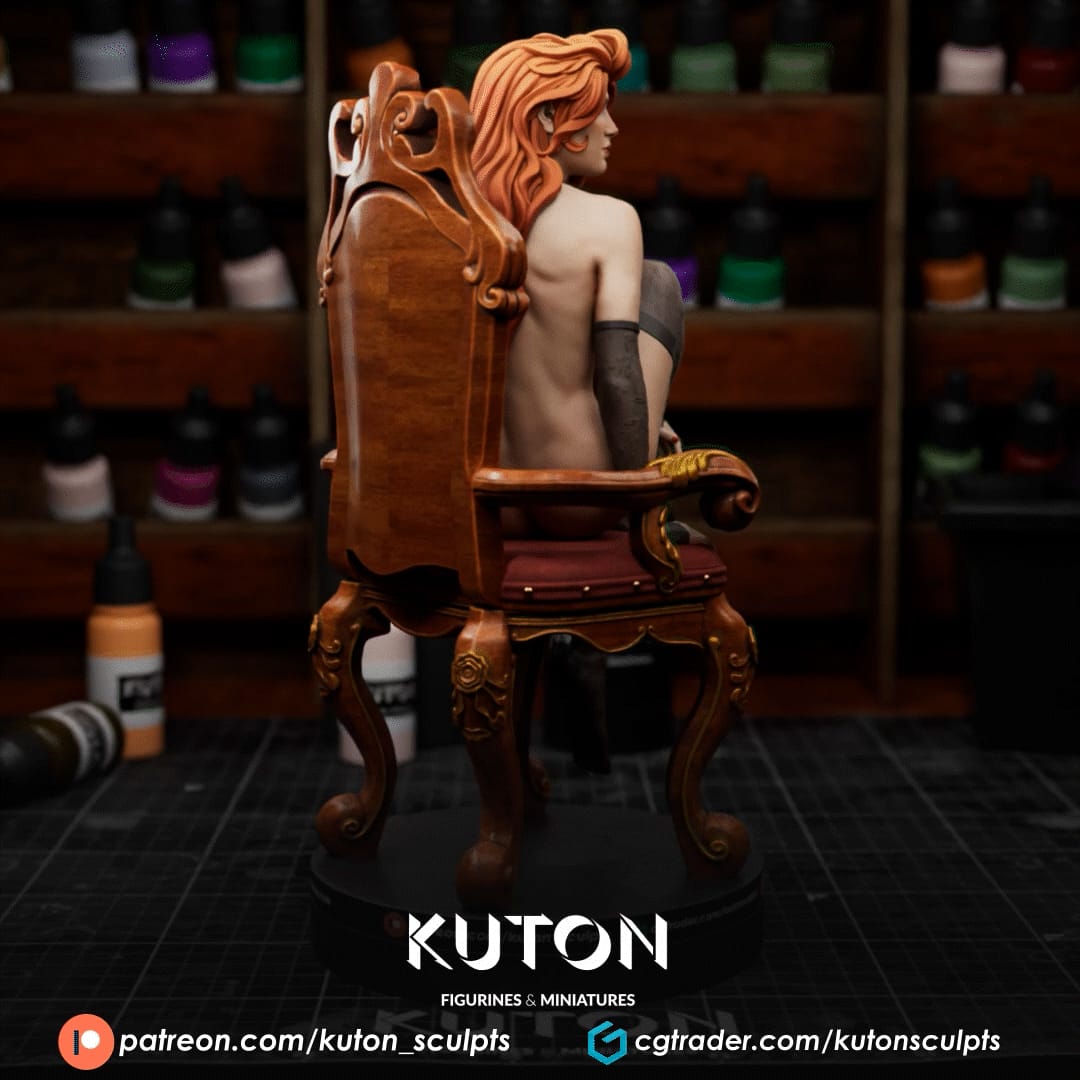 P站图纸印象馆 KUTON 红发Vekna KUTON 红发Vekna