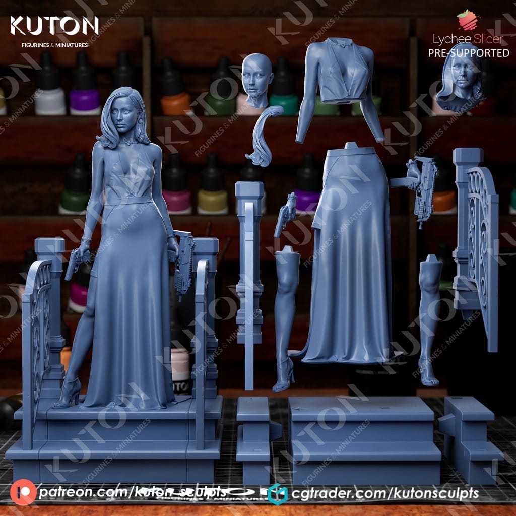 P站图纸印象馆 KUTON 007 无暇赴死 帕洛玛 KUTON 007 无暇赴死 帕洛玛