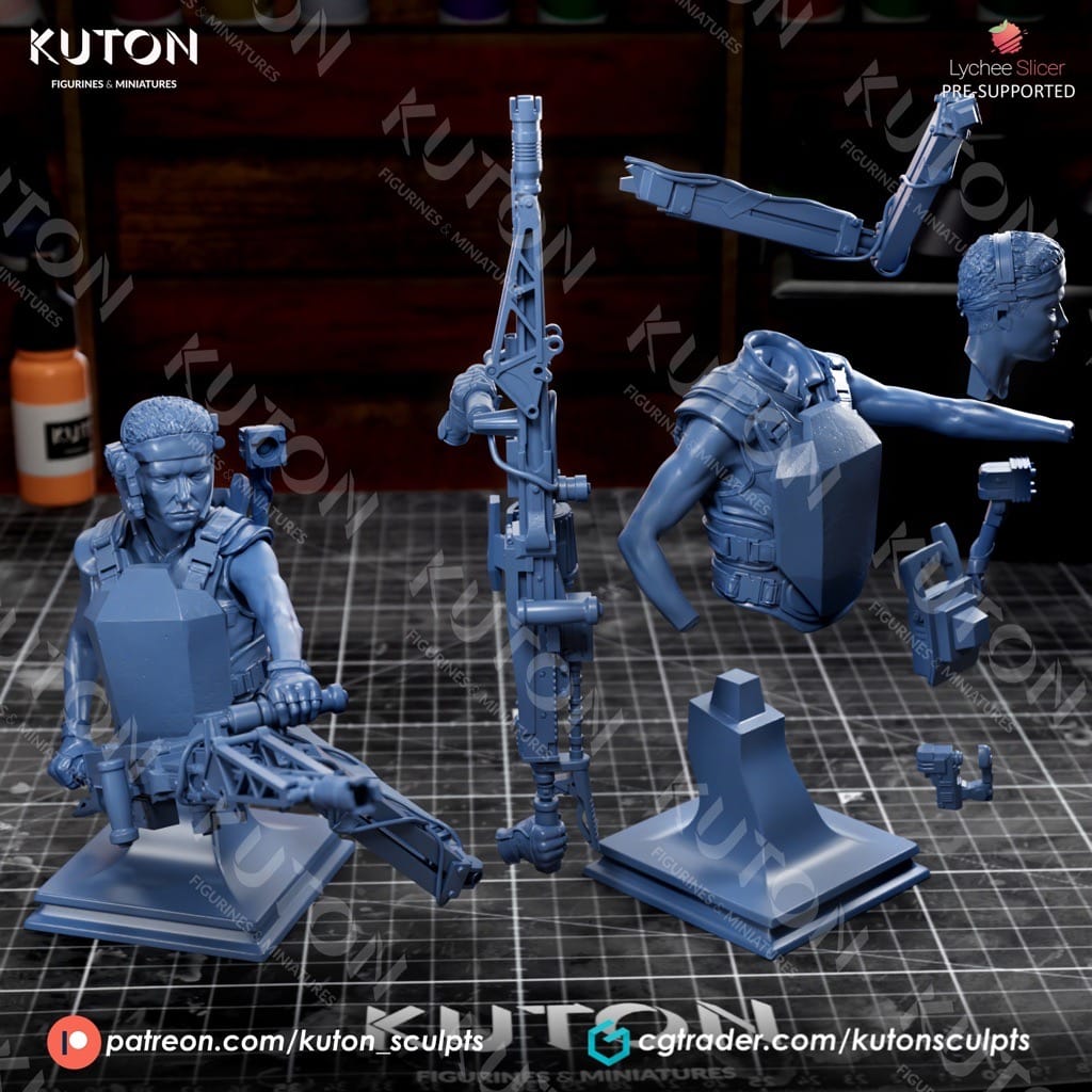 P站图纸印象馆 KUTON 异形 巴斯克斯 KUTON 异形 巴斯克斯