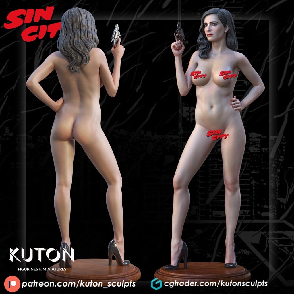 P站图纸印象馆 KUTON 罪恶之城 伊娃·格林 KUTON 罪恶之城 伊娃·格林