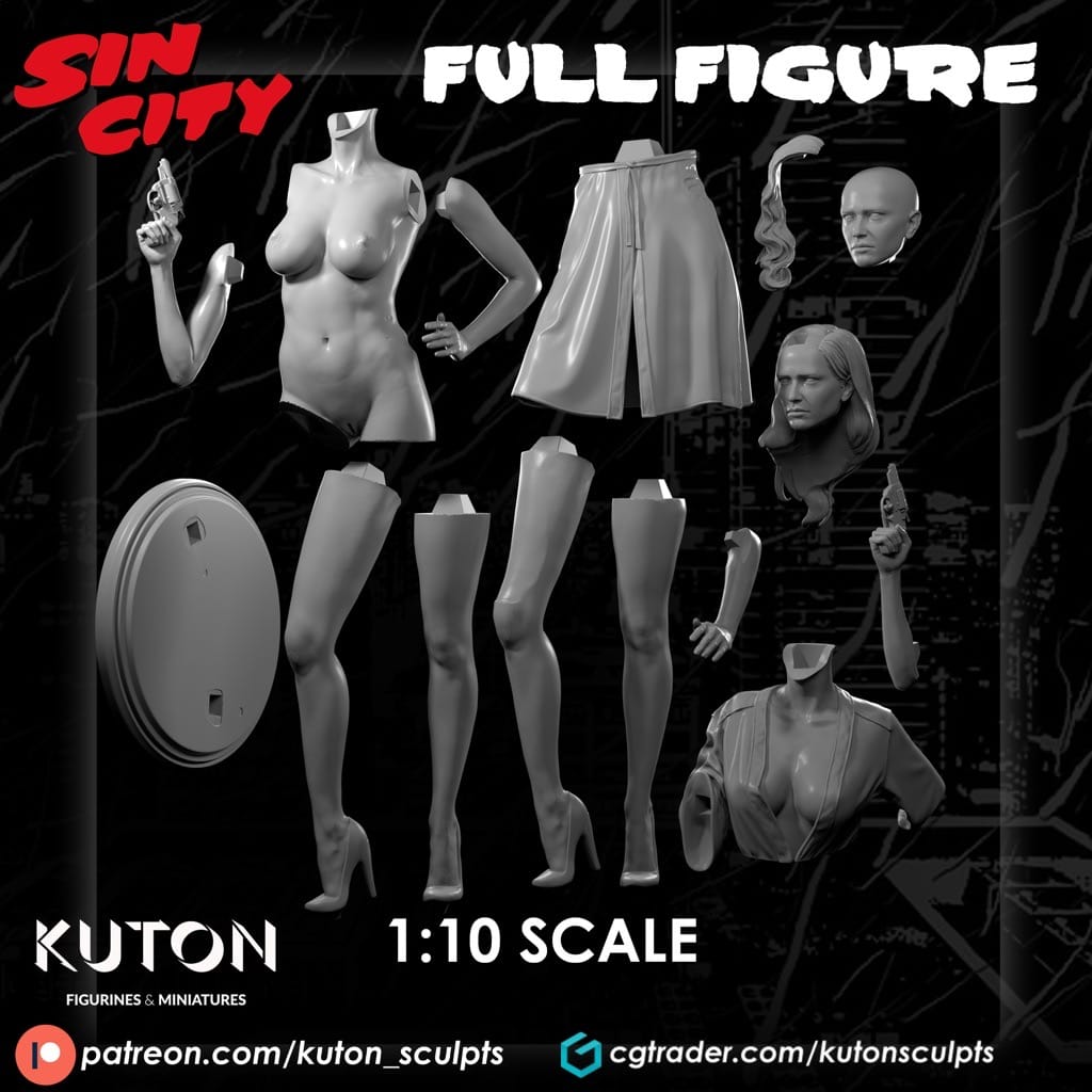 P站图纸印象馆 KUTON 罪恶之城 伊娃·格林 KUTON 罪恶之城 伊娃·格林