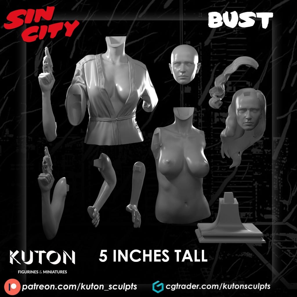 P站图纸印象馆 KUTON 罪恶之城 伊娃·格林 KUTON 罪恶之城 伊娃·格林