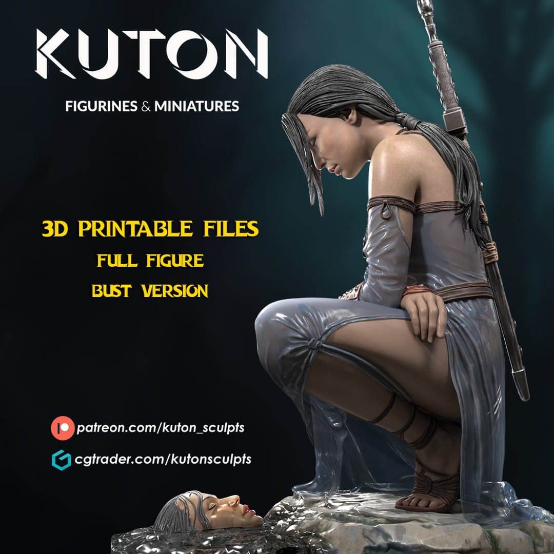 P站图纸印象馆 KUTON 女战士 KUTON 女战士