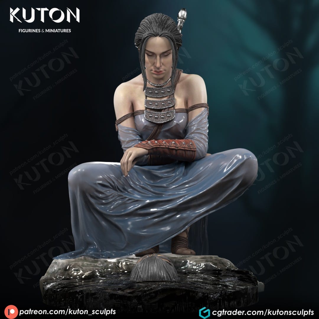 P站图纸印象馆 KUTON 女战士 KUTON 女战士