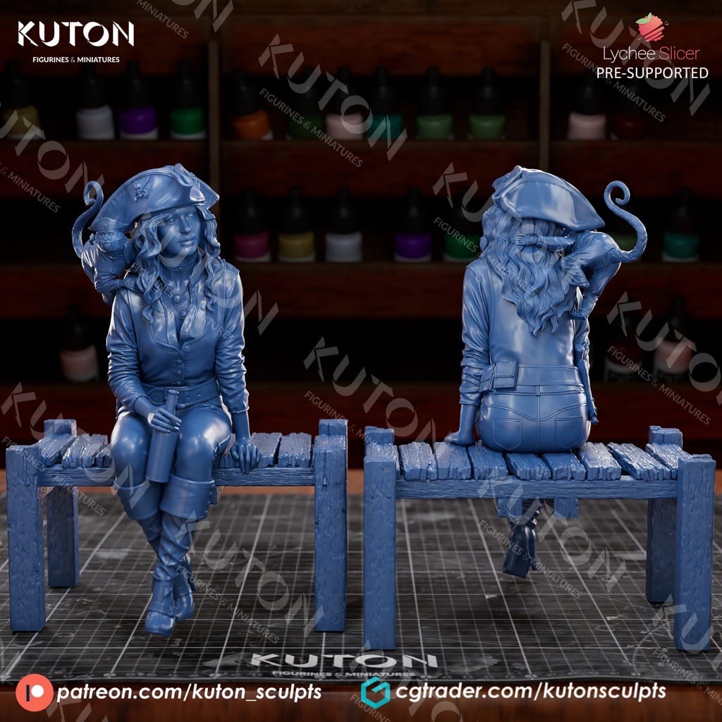 P站图纸印象馆 KUTON 莱拉船长 KUTON 莱拉船长