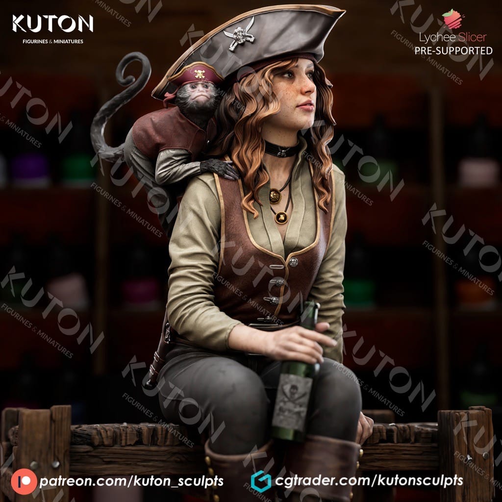 P站图纸印象馆 KUTON 莱拉船长 KUTON 莱拉船长