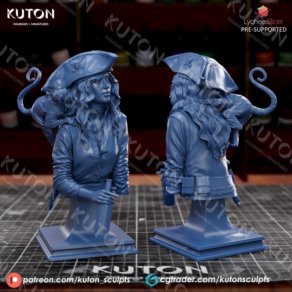 P站图纸印象馆 KUTON 莱拉船长 KUTON 莱拉船长