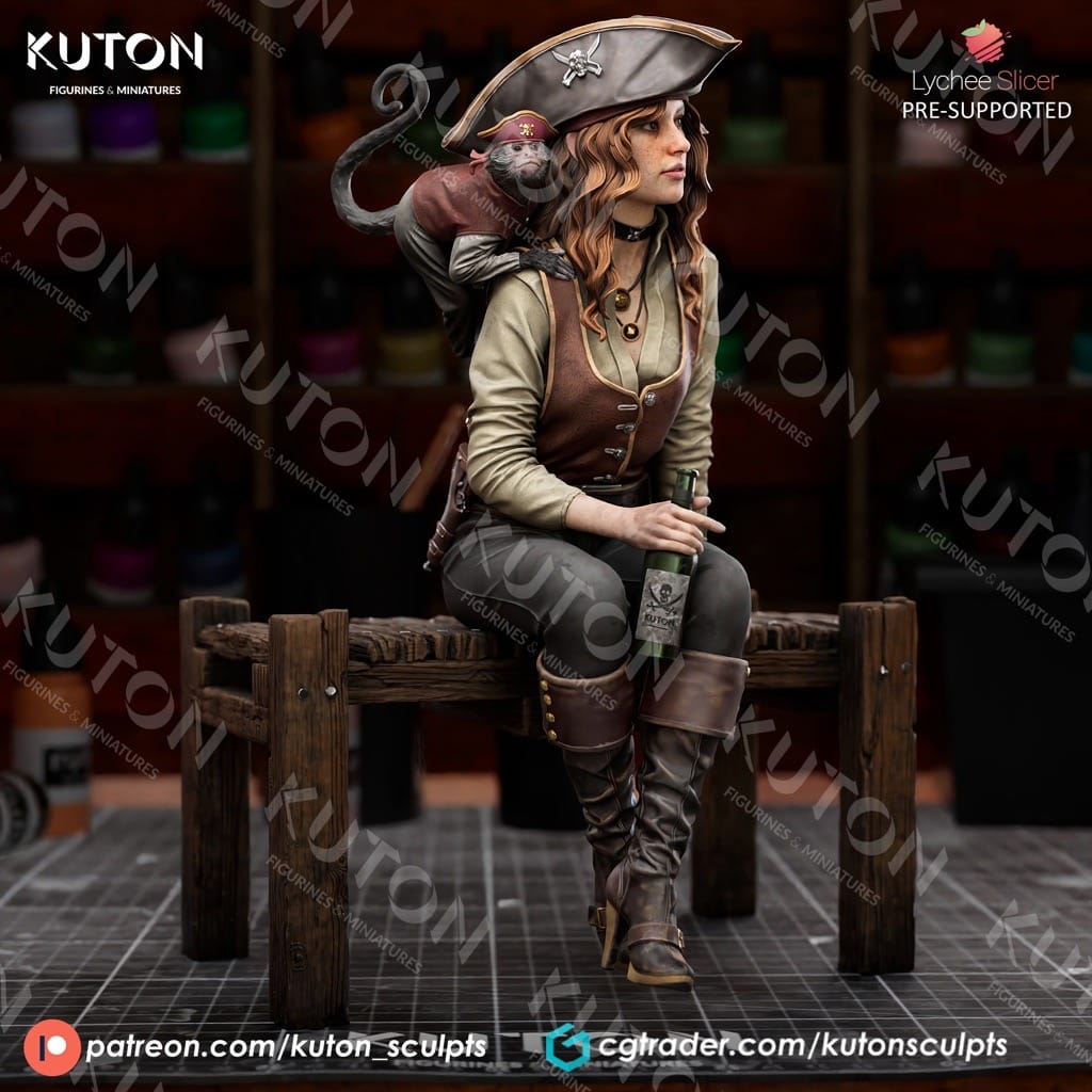 P站图纸印象馆 KUTON 莱拉船长 KUTON 莱拉船长