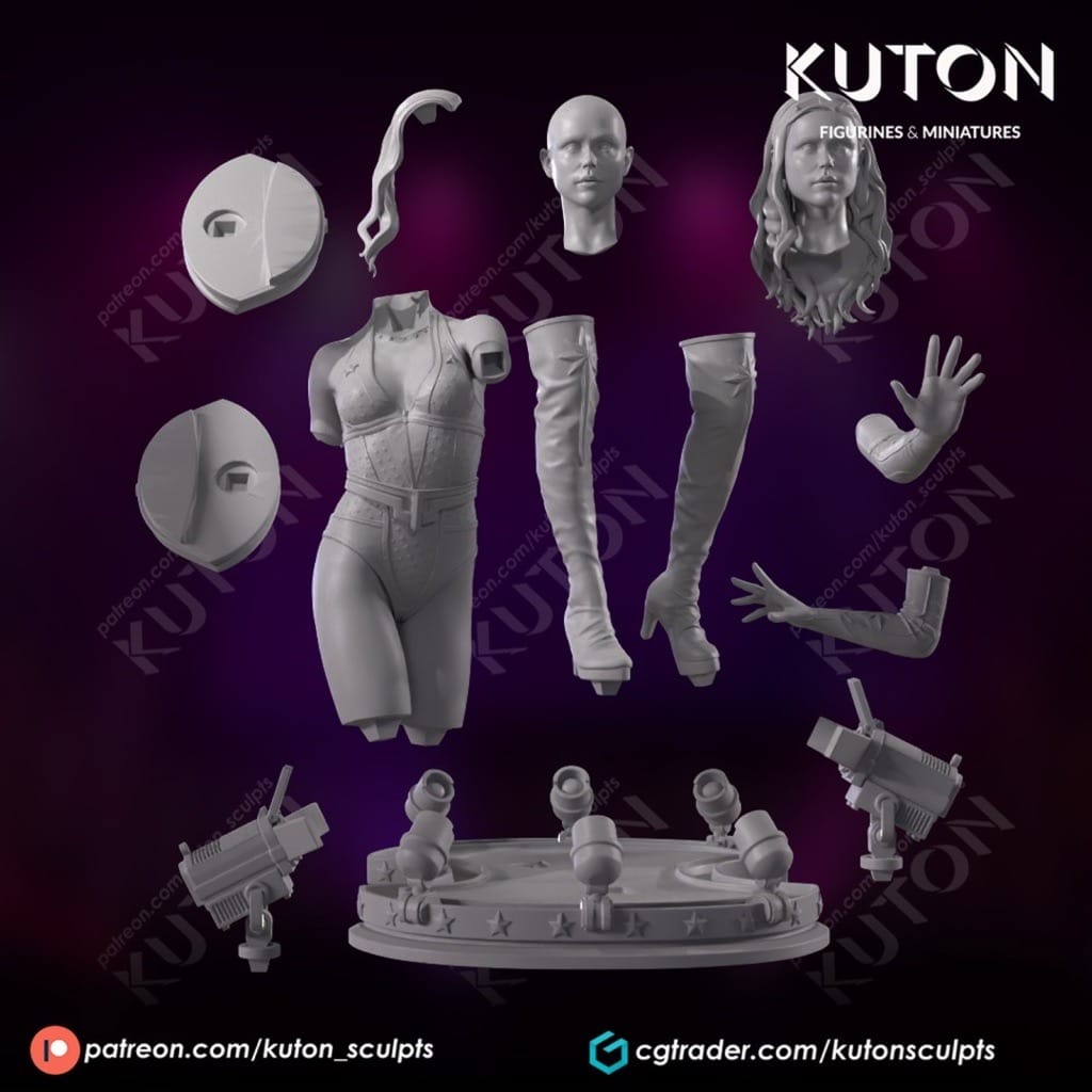 P站图纸印象馆 KUTON 黑袍纠察队 星光 KUTON 黑袍纠察队 星光