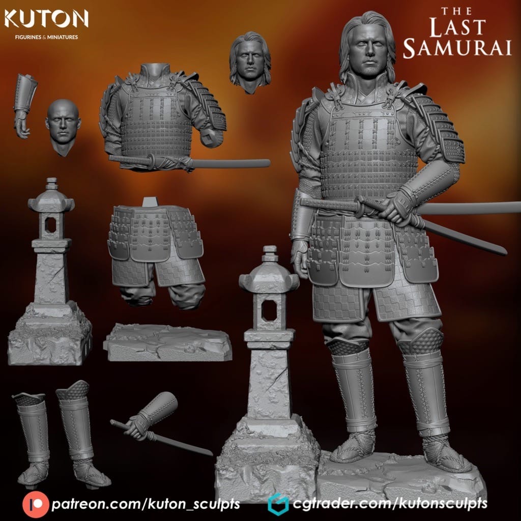 P站图纸印象馆 KUTON 最后的武士 KUTON 最后的武士