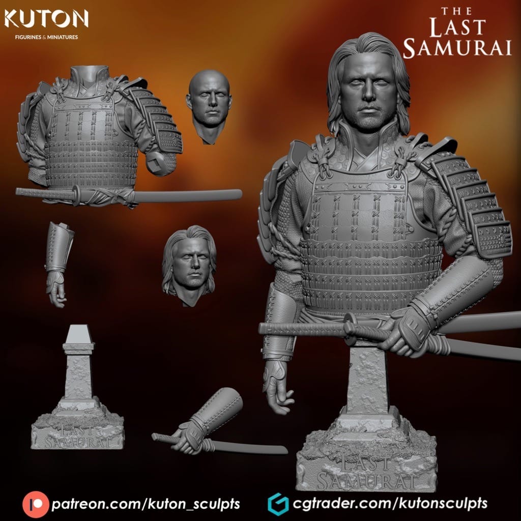 P站图纸印象馆 KUTON 最后的武士 KUTON 最后的武士