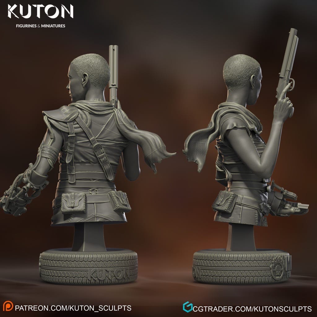 P站图纸印象馆 KUTON 疯狂的麦克斯 狂怒姬费罗莎 KUTON 疯狂的麦克斯 狂怒姬费罗莎