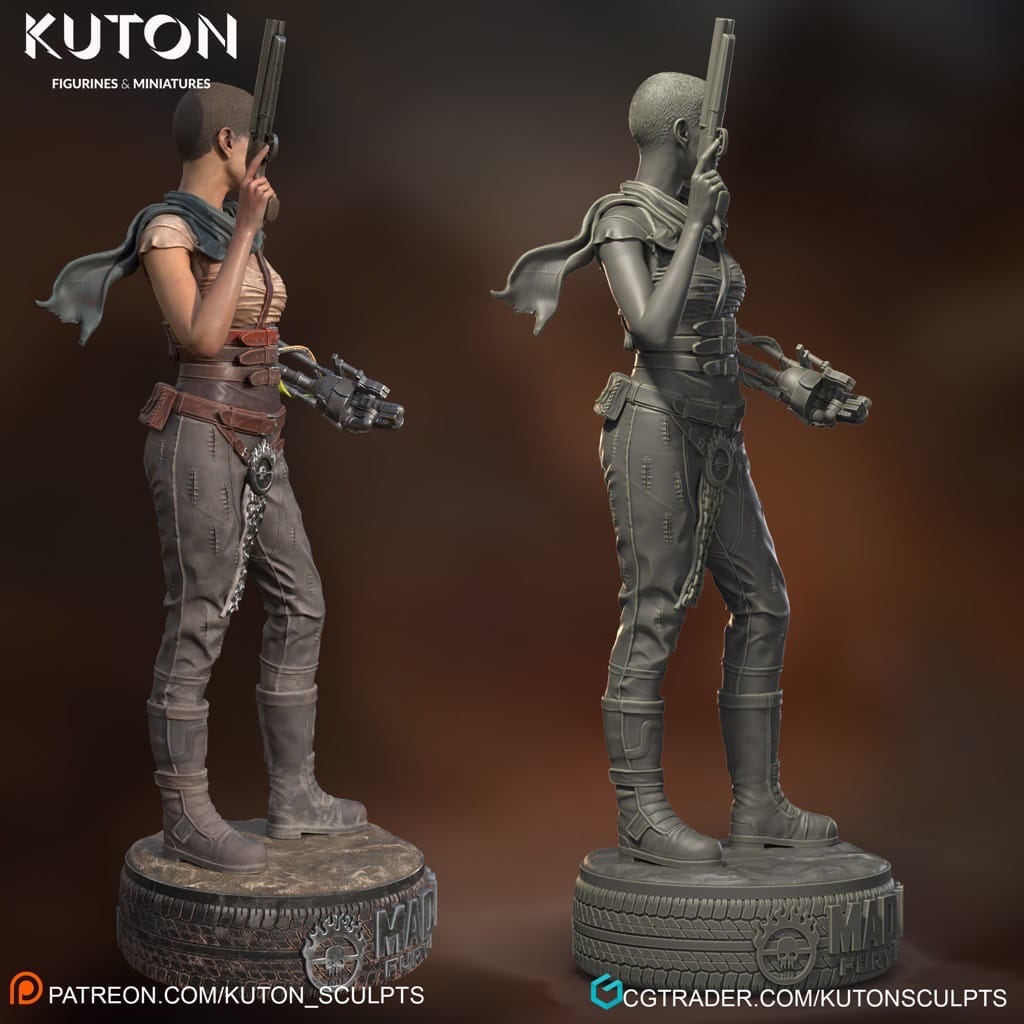 P站图纸印象馆 KUTON 疯狂的麦克斯 狂怒姬费罗莎 KUTON 疯狂的麦克斯 狂怒姬费罗莎