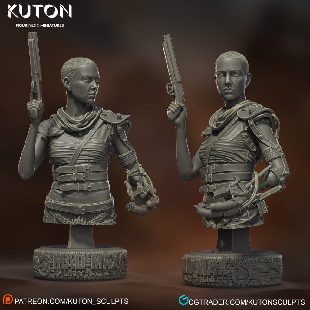 P站图纸印象馆 KUTON 疯狂的麦克斯 狂怒姬费罗莎 KUTON 疯狂的麦克斯 狂怒姬费罗莎