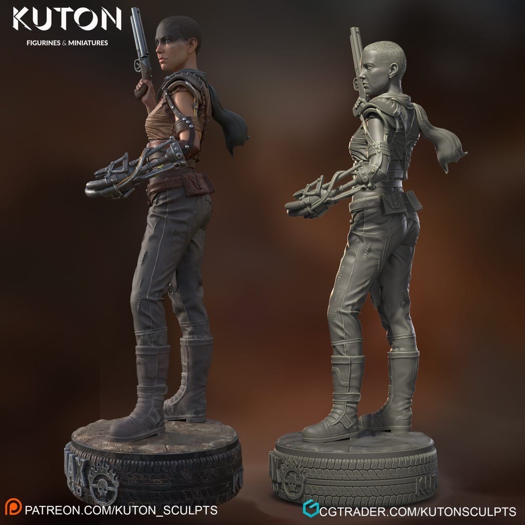 P站图纸印象馆 KUTON 疯狂的麦克斯 狂怒姬费罗莎 KUTON 疯狂的麦克斯 狂怒姬费罗莎