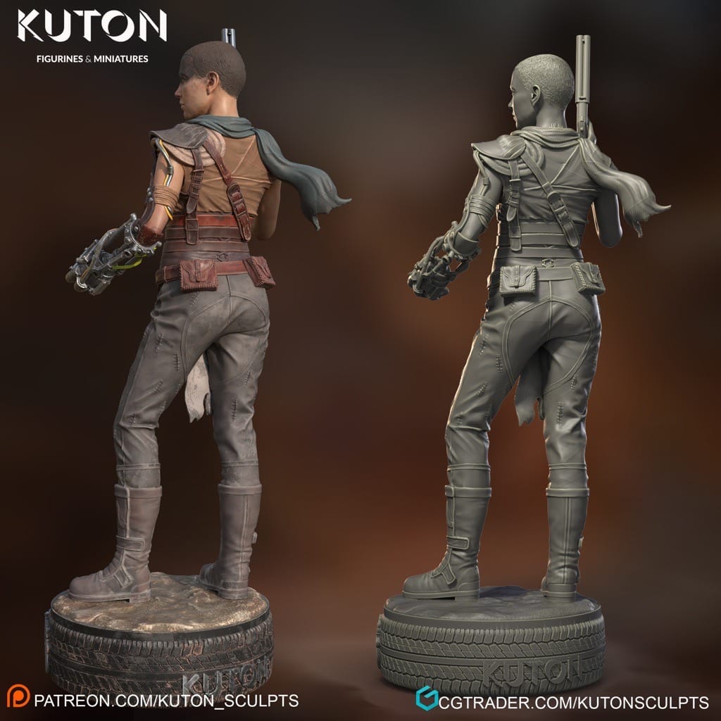 P站图纸印象馆 KUTON 疯狂的麦克斯 狂怒姬费罗莎 KUTON 疯狂的麦克斯 狂怒姬费罗莎