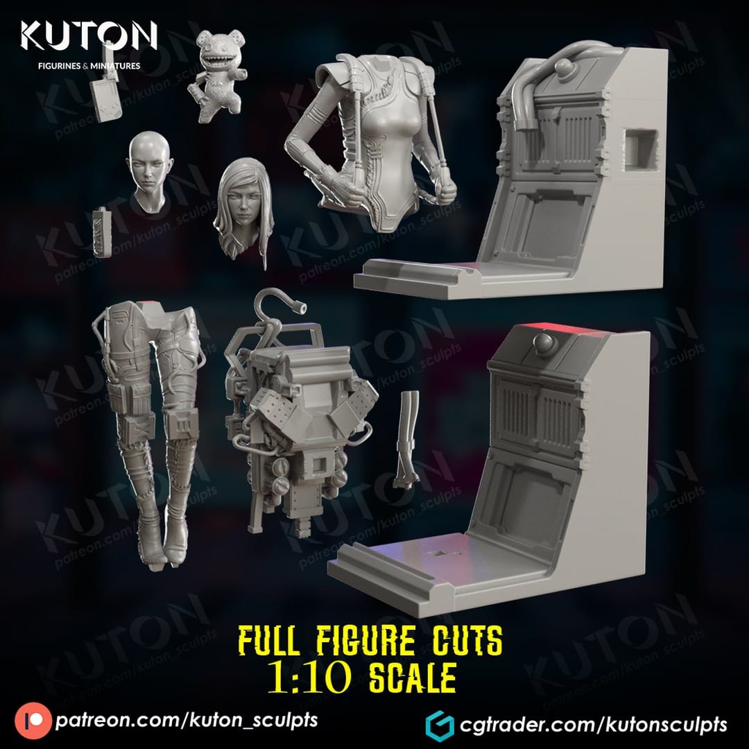 P站图纸印象馆 KUTON Lu and Vega KUTON Lu and Vega