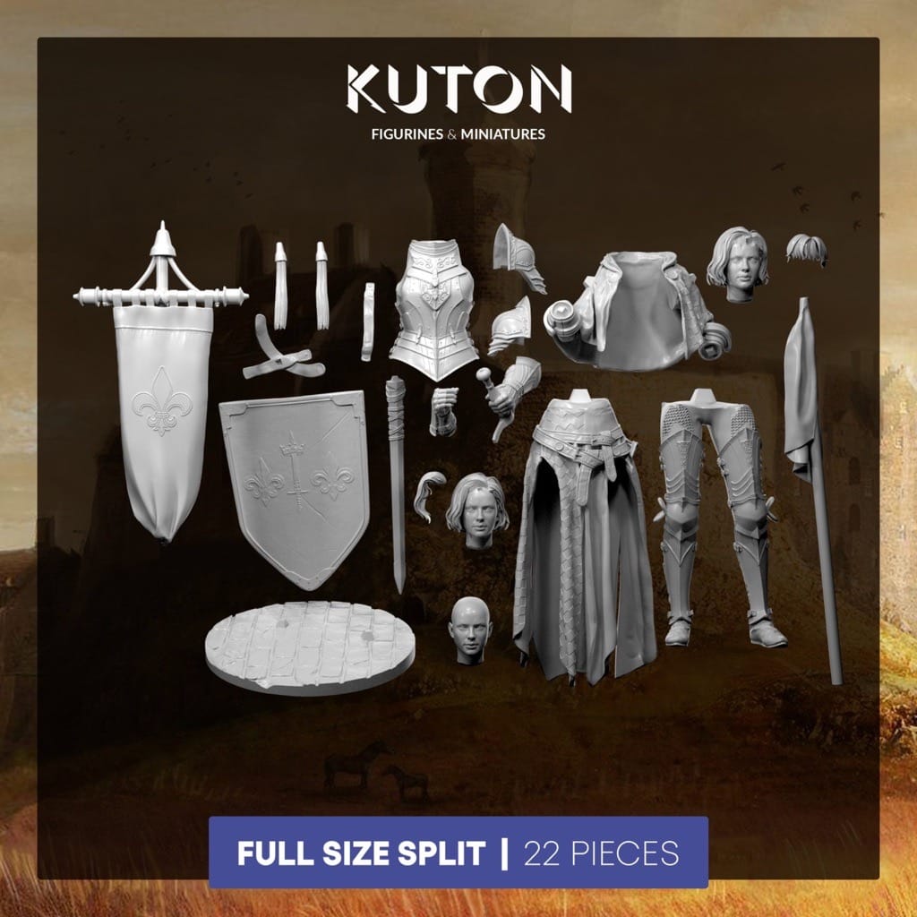 P站图纸印象馆 KUTON 圣女贞德 KUTON 圣女贞德