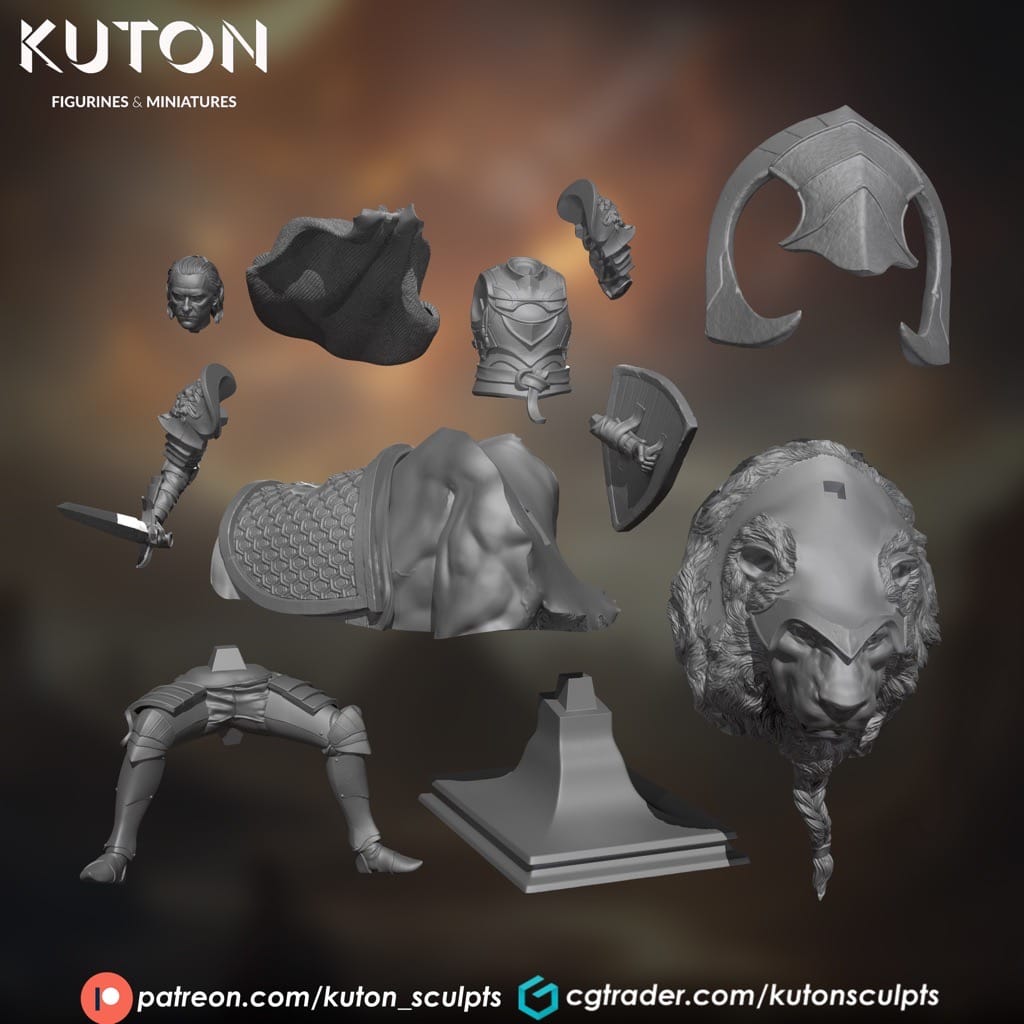 P站图纸印象馆 KUTON 莱昂国王 KUTON 莱昂国王
