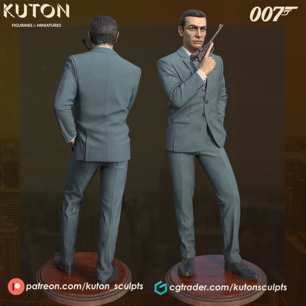 P站图纸印象馆 KUTON 永远的007 肖恩·康纳利 KUTON 永远的007 肖恩·康纳利