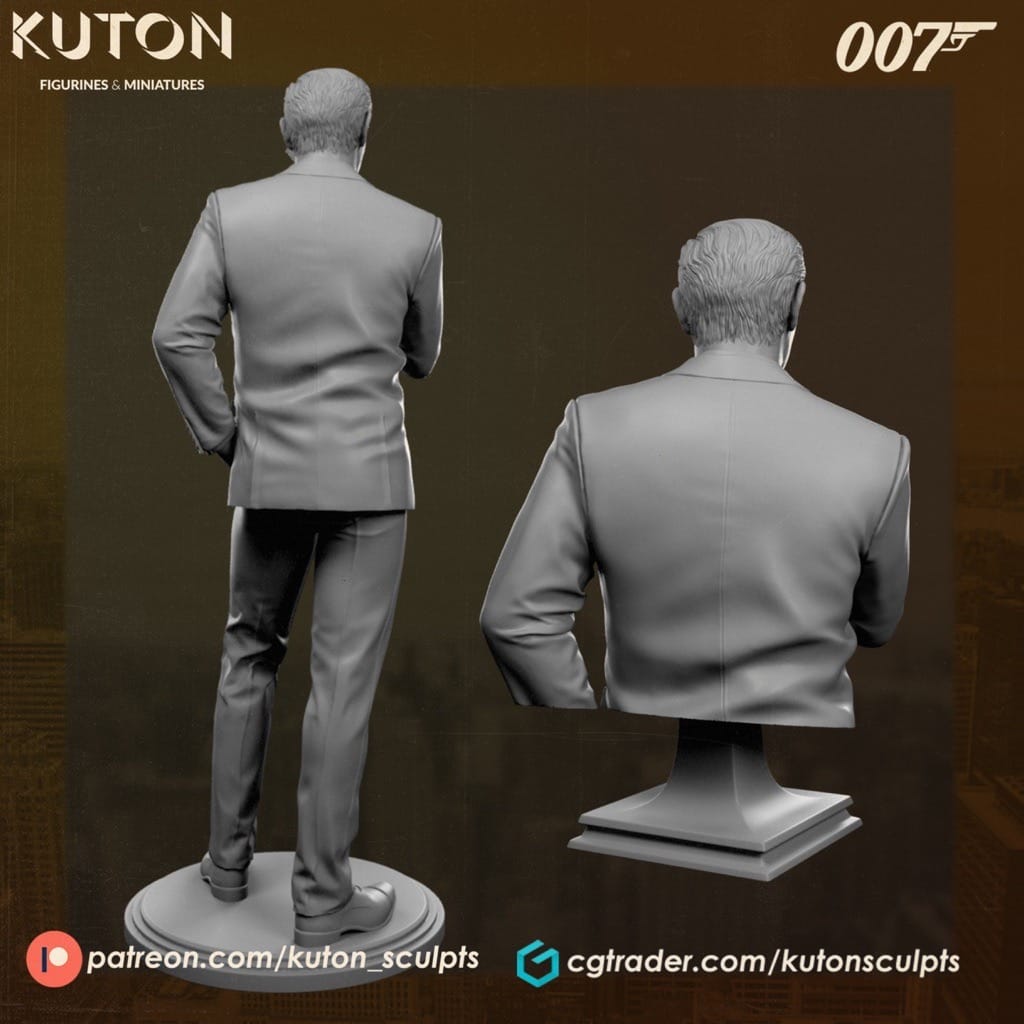 P站图纸印象馆 KUTON 永远的007 肖恩·康纳利 KUTON 永远的007 肖恩·康纳利