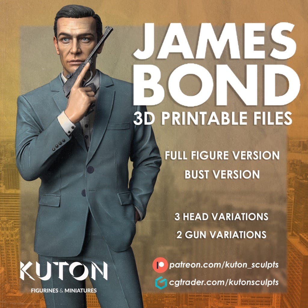 P站图纸印象馆 KUTON 永远的007 肖恩·康纳利 KUTON 永远的007 肖恩·康纳利