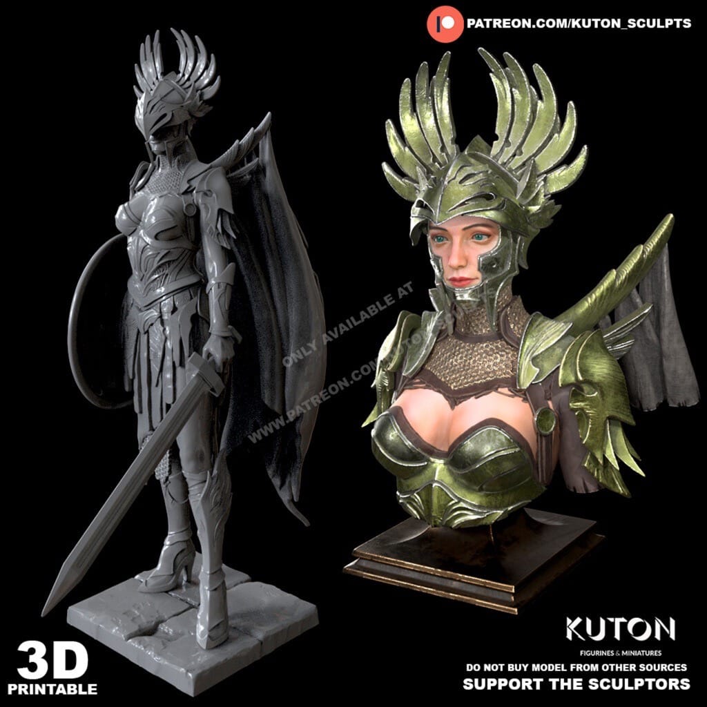 P站图纸印象馆 KUTON 女武神 KUTON 女武神