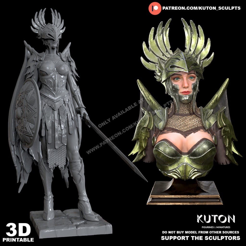 P站图纸印象馆 KUTON 女武神 KUTON 女武神