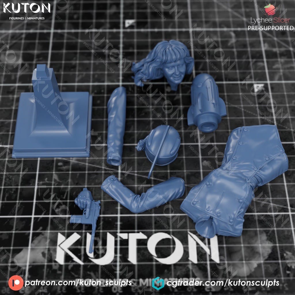 P站图纸印象馆 KUTON 火箭手 KUTON 火箭手