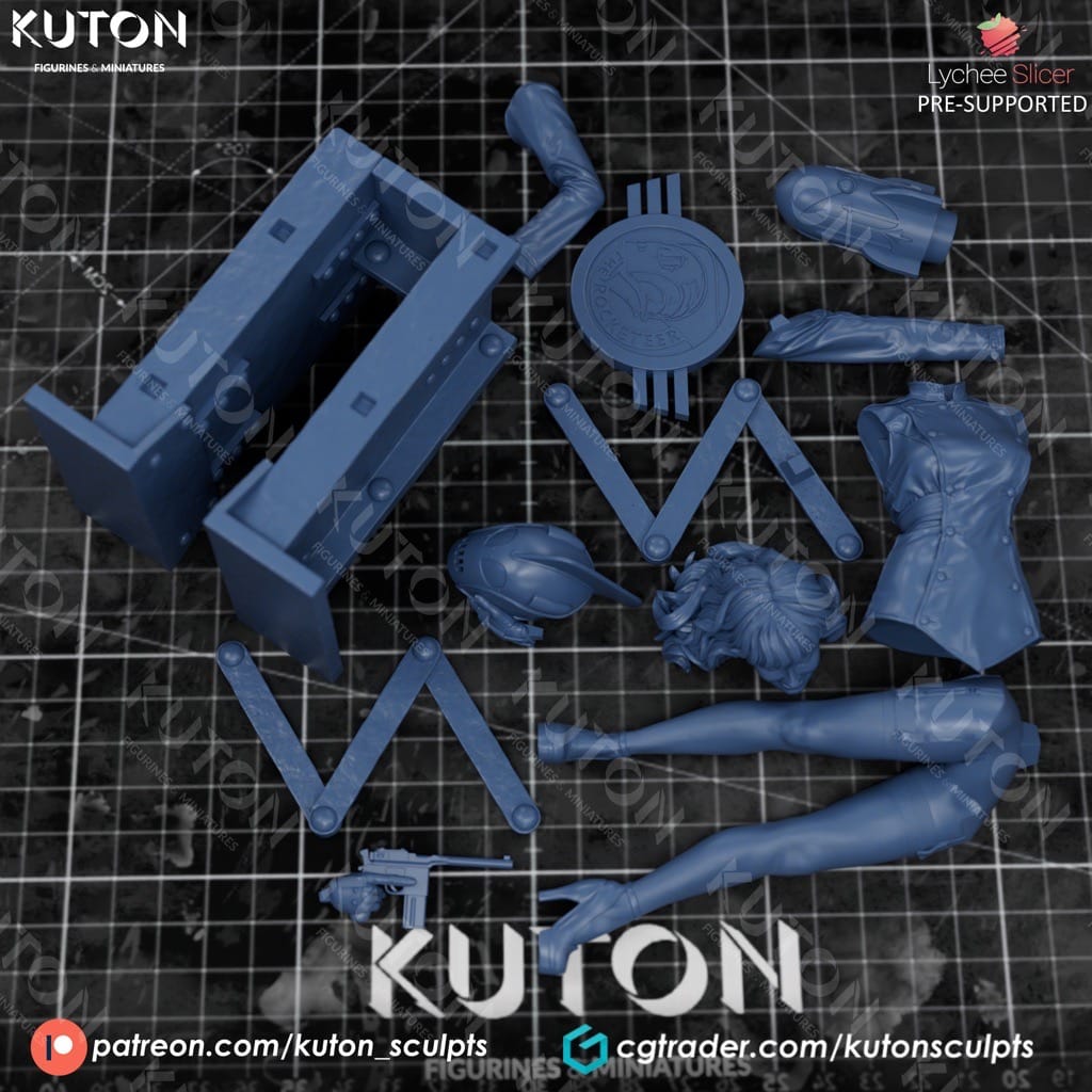 P站图纸印象馆 KUTON 火箭手 KUTON 火箭手
