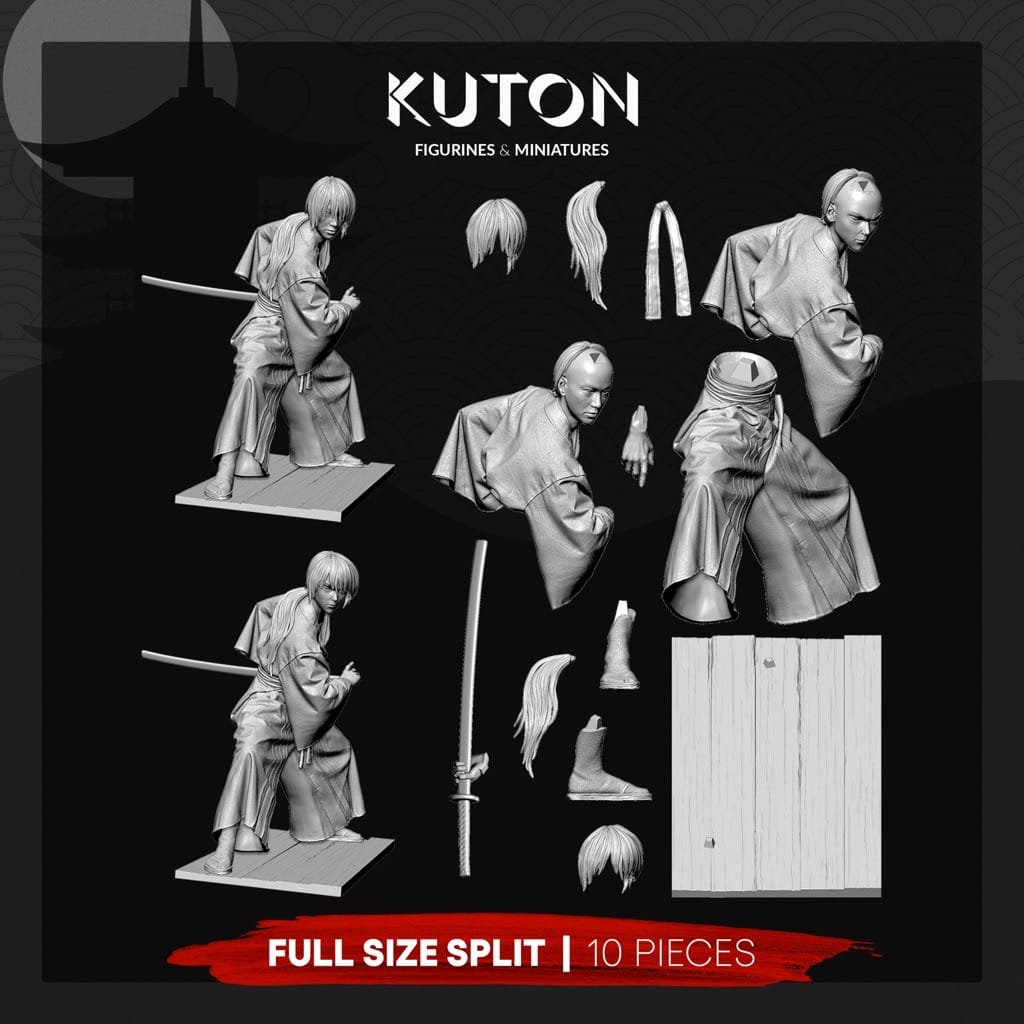 P站图纸印象馆 KUTON 浪客剑心 绯村剑心 KUTON 浪客剑心 绯村剑心