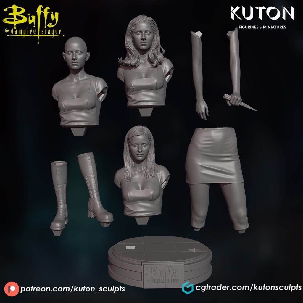 P站图纸印象馆 KUTON 吸血鬼猎人巴菲 KUTON 吸血鬼猎人巴菲
