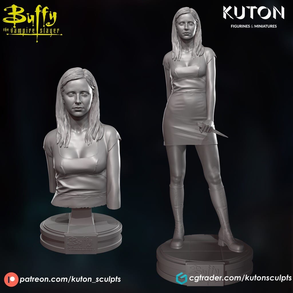 P站图纸印象馆 KUTON 吸血鬼猎人巴菲 KUTON 吸血鬼猎人巴菲
