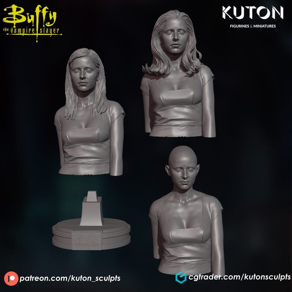 P站图纸印象馆 KUTON 吸血鬼猎人巴菲 KUTON 吸血鬼猎人巴菲