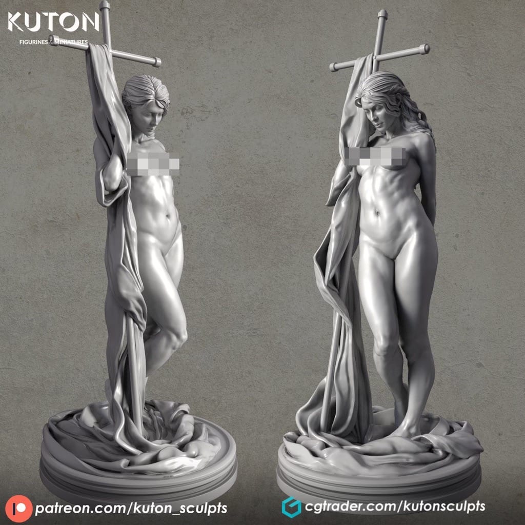 P站图纸印象馆 KUTON 意大利画家 Roberto Ferri 油画作品 KUTON 意大利画家 Roberto Ferri 油画作品