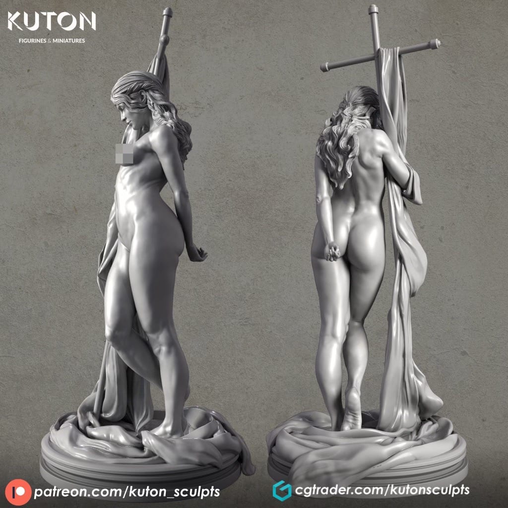 P站图纸印象馆 KUTON 意大利画家 Roberto Ferri 油画作品 KUTON 意大利画家 Roberto Ferri 油画作品