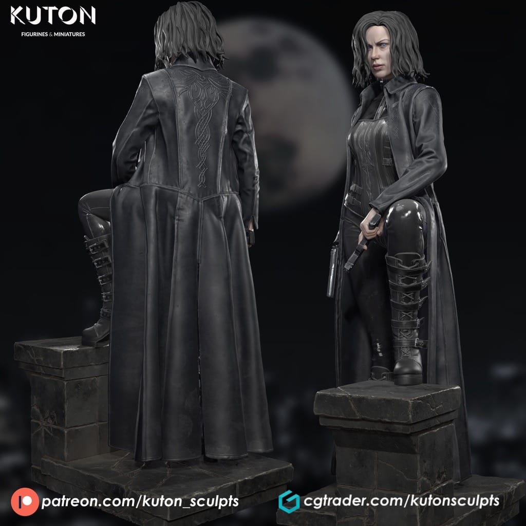 P站图纸印象馆 KUTON 黑夜传说 塞勒涅 KUTON 黑夜传说 塞勒涅