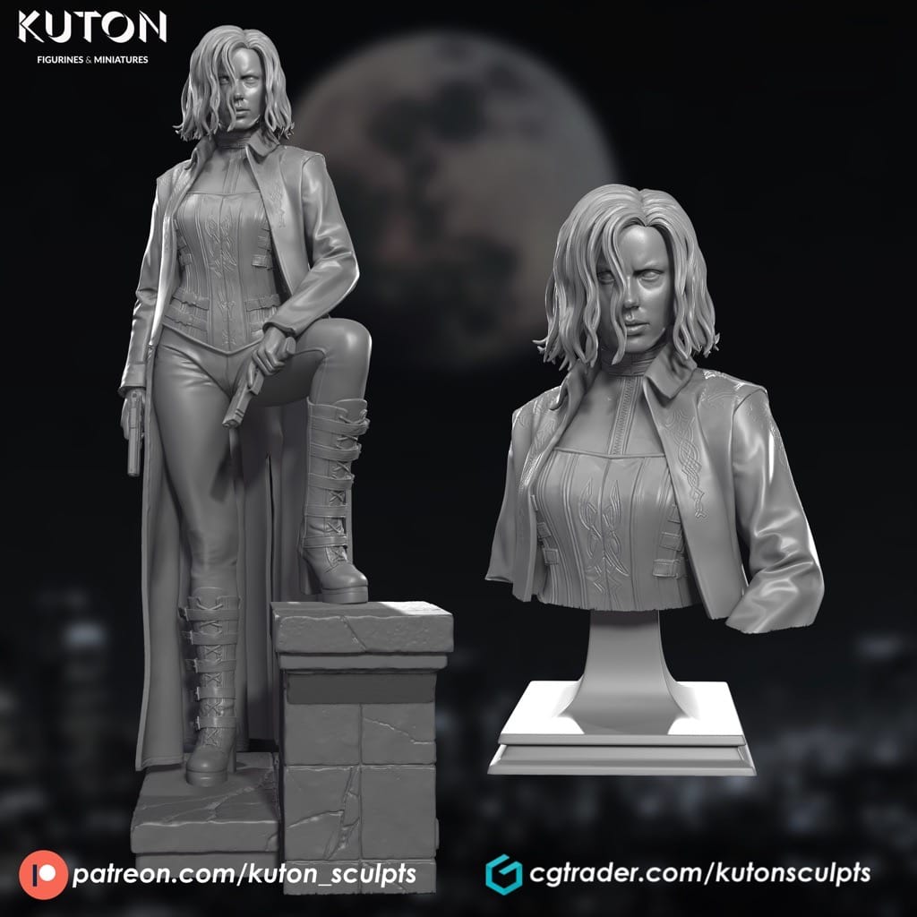 P站图纸印象馆 KUTON 黑夜传说 塞勒涅 KUTON 黑夜传说 塞勒涅